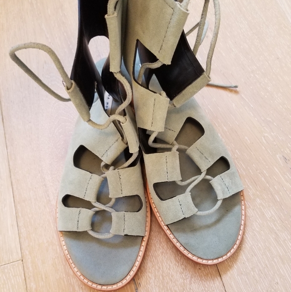 Zara leather roman sandal - Picture 3 of 6